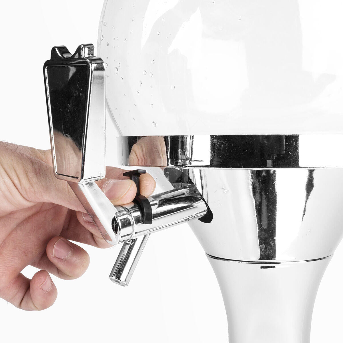Dispensador Refrigerante Todo en Uno - Enfría, Sin Aguar, Sin Derrames