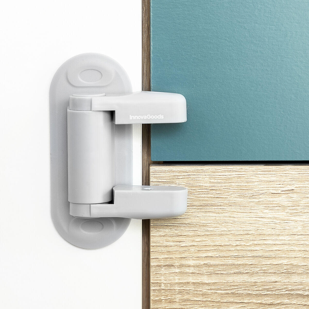 Seguridad versátil y fácil para puertas, ventanas y más