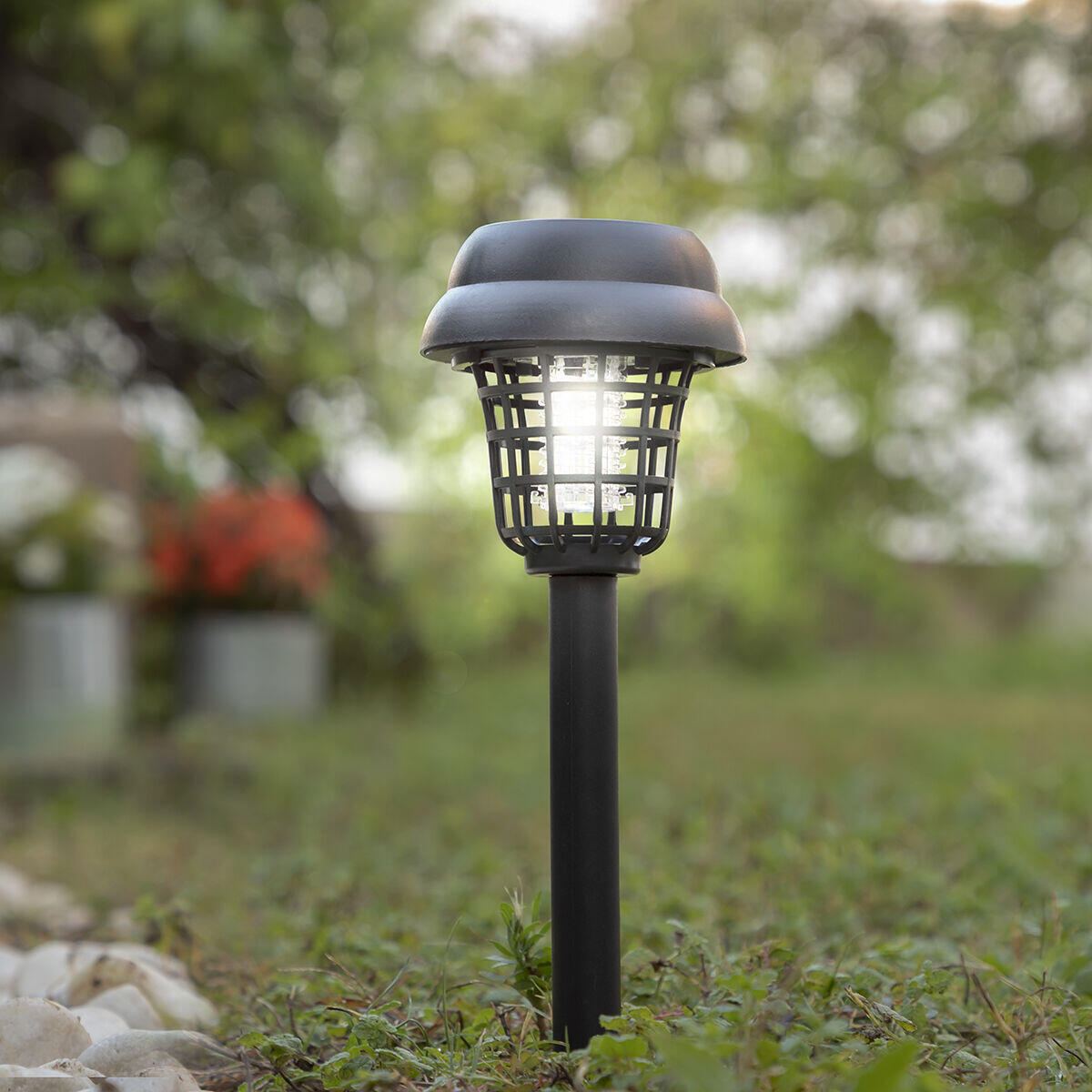 Lámpara Solar Antimosquitos para Jardín Garlam