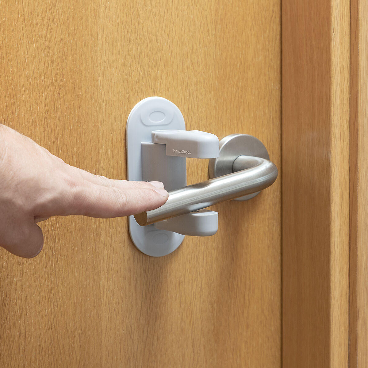 Seguridad versátil y fácil para puertas, ventanas y más