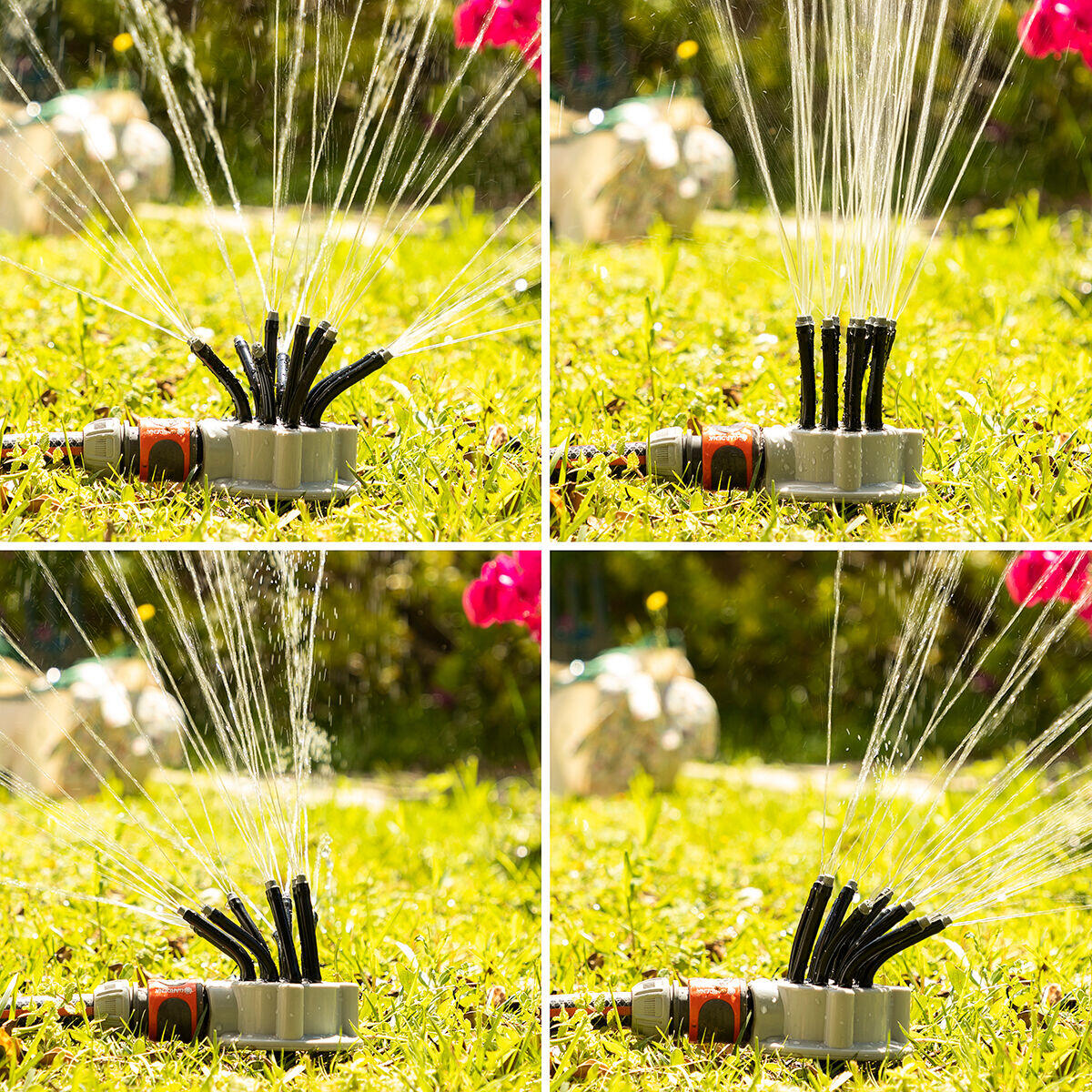 Aspersor de Riego 360º para Jardín Klerdden 36 chorros