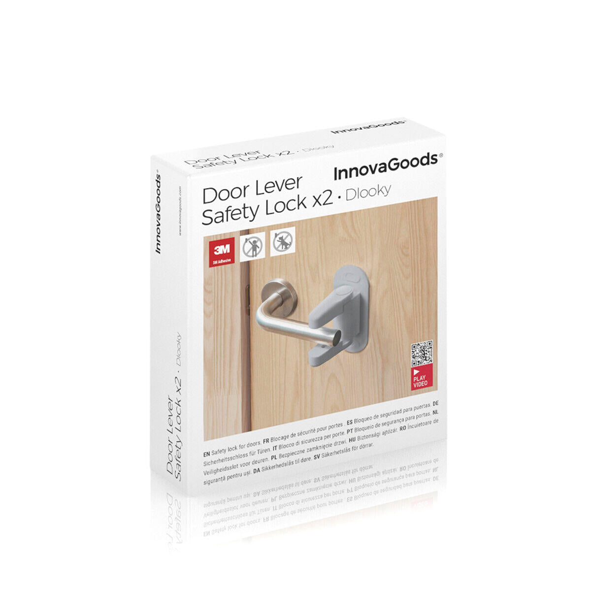 Seguridad versátil y fácil para puertas, ventanas y más