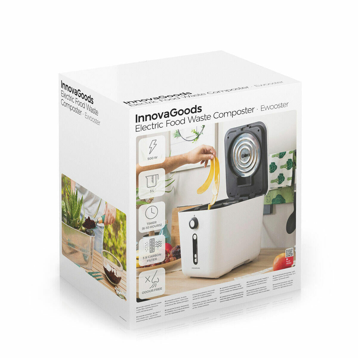Convierte tus residuos en abono natural ecológico, fácil, rápido y sin olores para tus plantas