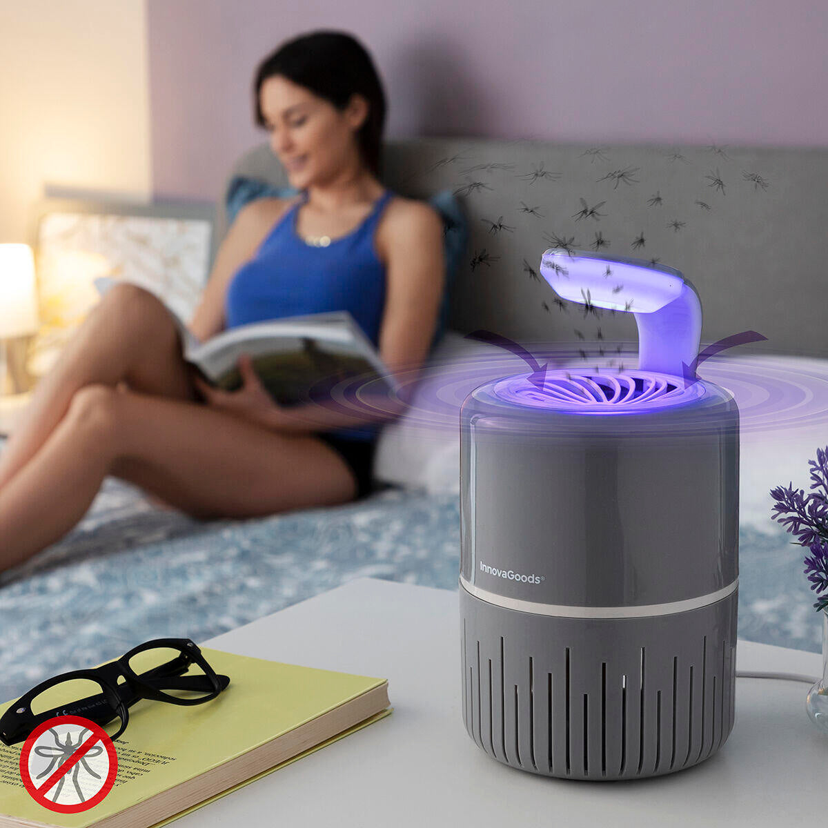 Lámpara Antimosquitos por Succión KL Drain🛸
