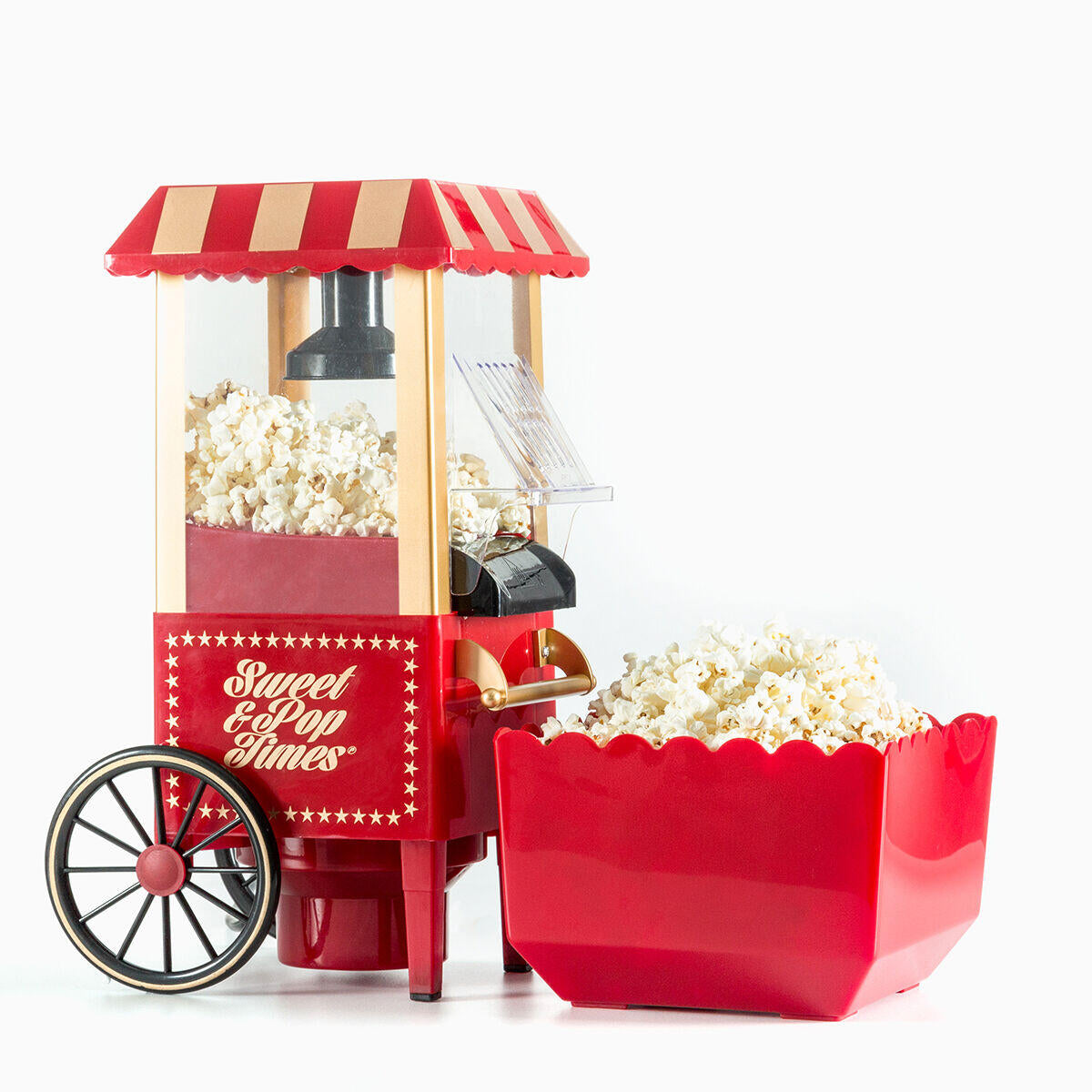 Palomitas caseras en minutos, con diseño vintage auténtico