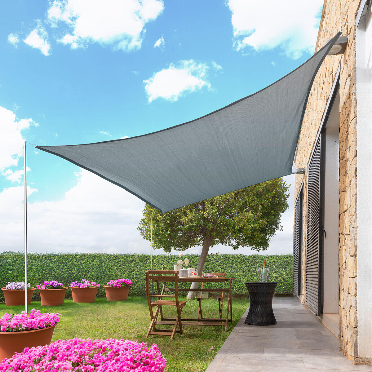 Toldo Vela de Sombra Rectangular Shazail 2 x 3 m