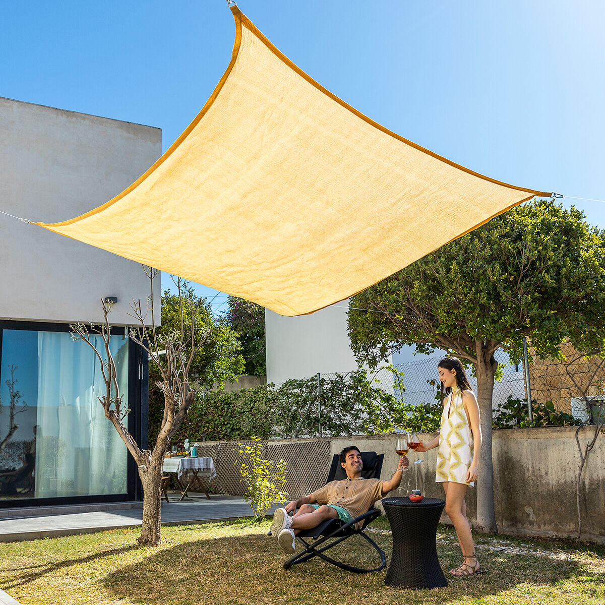 Toldo Vela de Sombra Rectangular Shazail 2 x 3 m