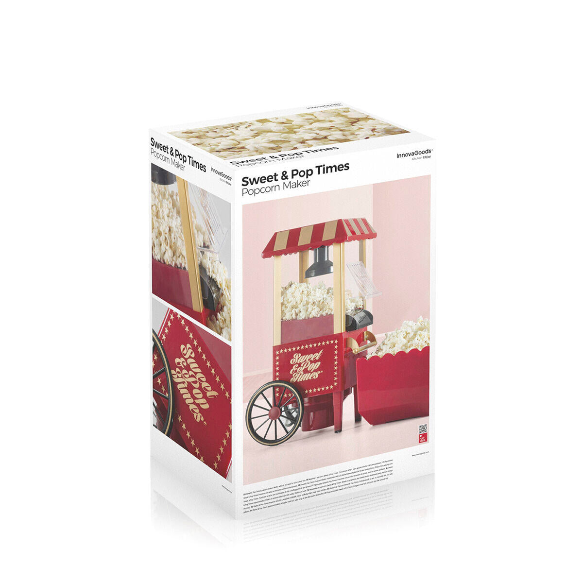 Palomitas caseras en minutos, con diseño vintage auténtico