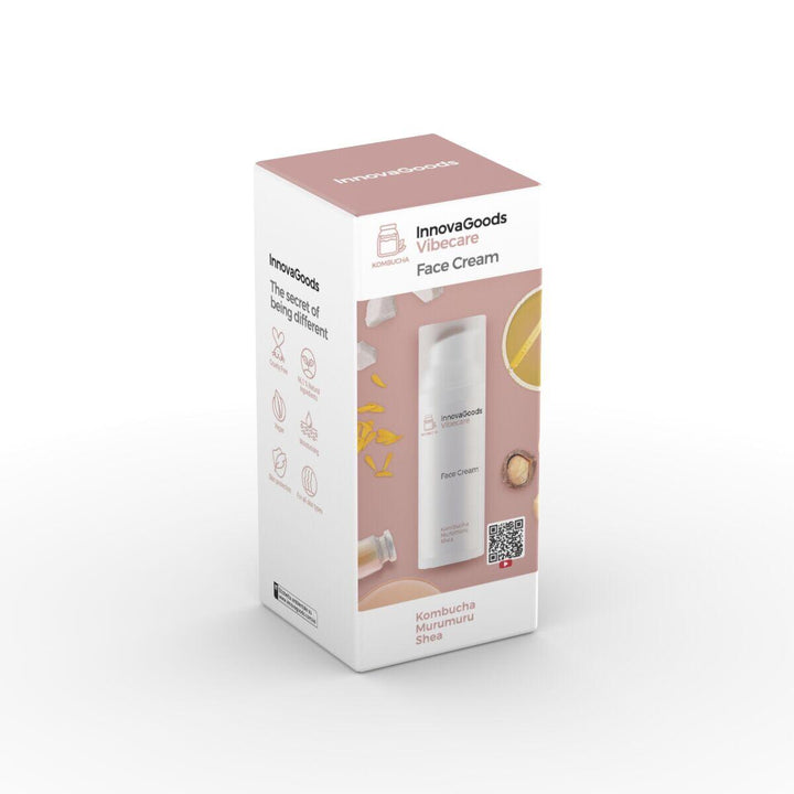 Crema Facial Hidratante Kombucha Vibecare 50 ml