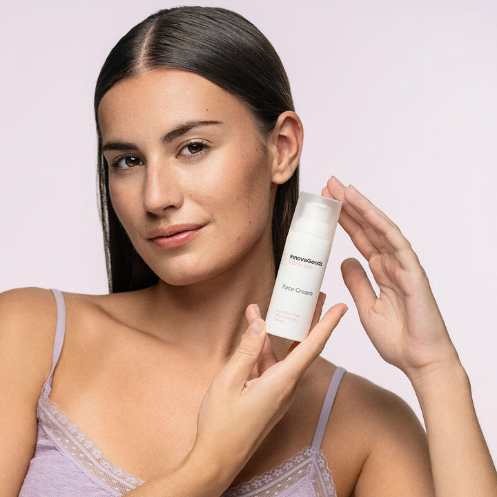 Crema Facial Hidratante Kombucha Vibecare 50 ml