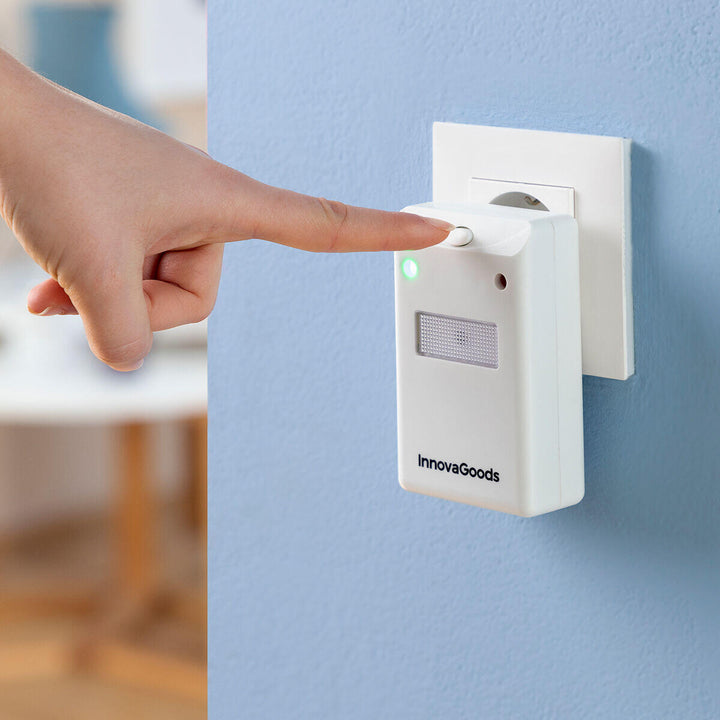 Repelente Ultrasónico de Plagas con LED Killekt Duo 2 Unidades