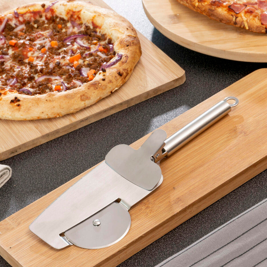 Corta, sujeta, sirve y disfruta tu pizza