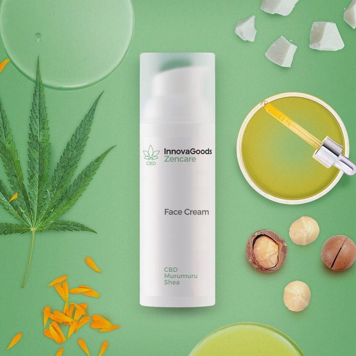 Crema Facial Hidratante CBD Zencare 50 ml
