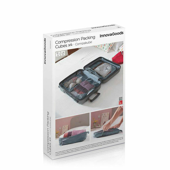 Optimiza tu maleta con bolsas que ahorran espacio