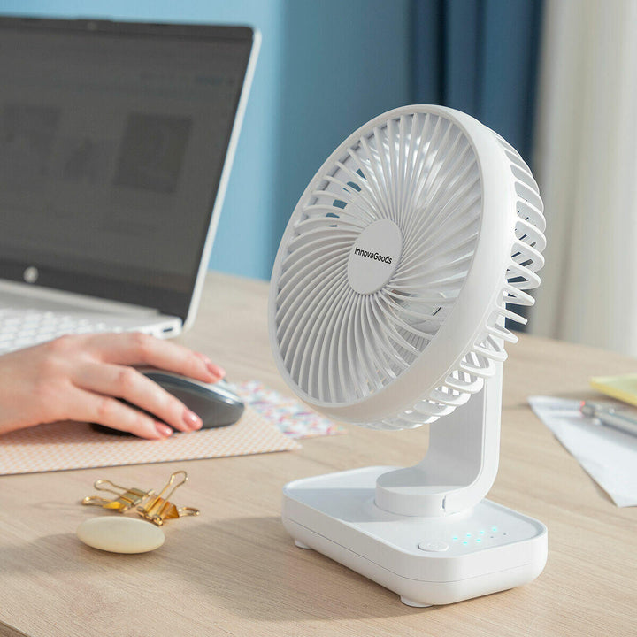 Ventilador de Escritorio Recargable Fanrec