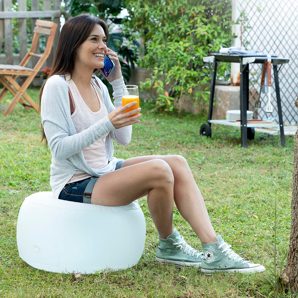 Asiento Hinchable con LED Multicolor y Mando a Distancia Pulight