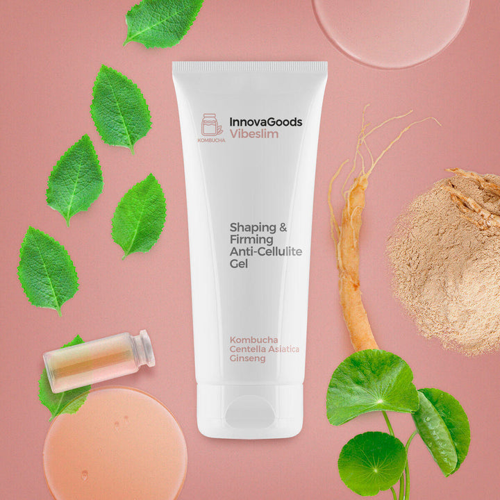 Gel Anticelulítico Reafirmante y Moldeador Kombucha Vibeslim 200 ml