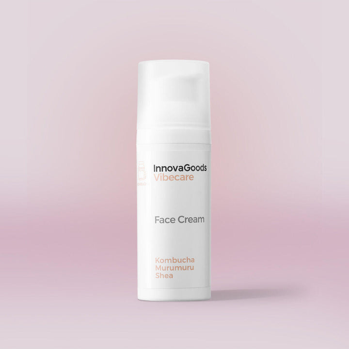 Crema Facial Hidratante Kombucha Vibecare 50 ml