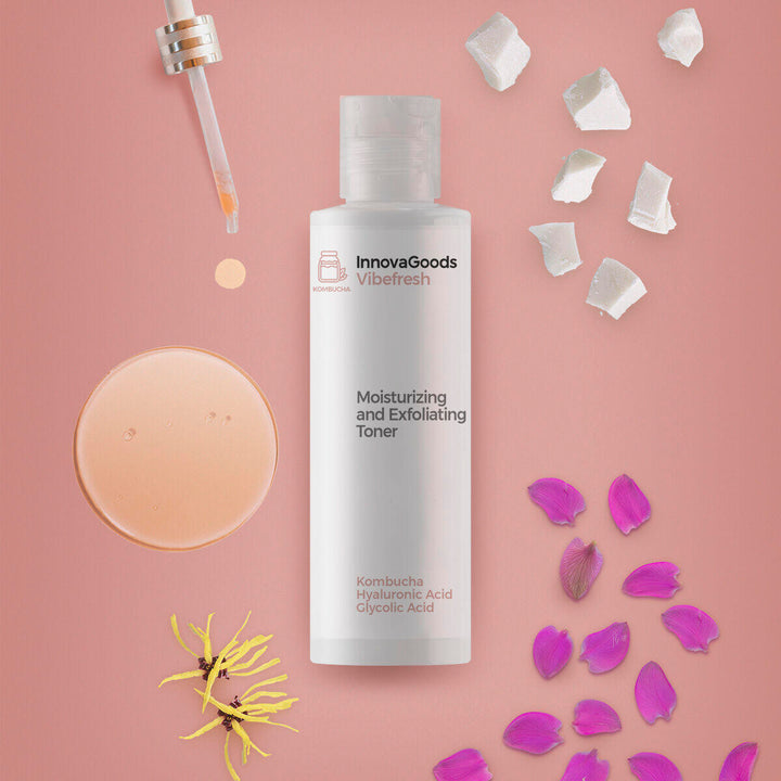 Tónico Facial Hidratante y Exfoliante Kombucha Vibefresh 150 ml