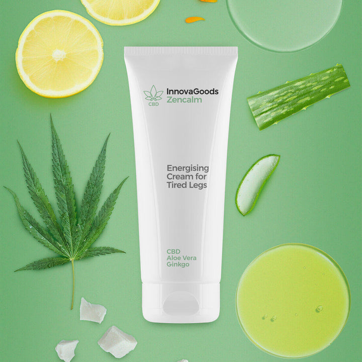 Crema para Piernas Cansadas Energizante CBD Zencalm 200 ml
