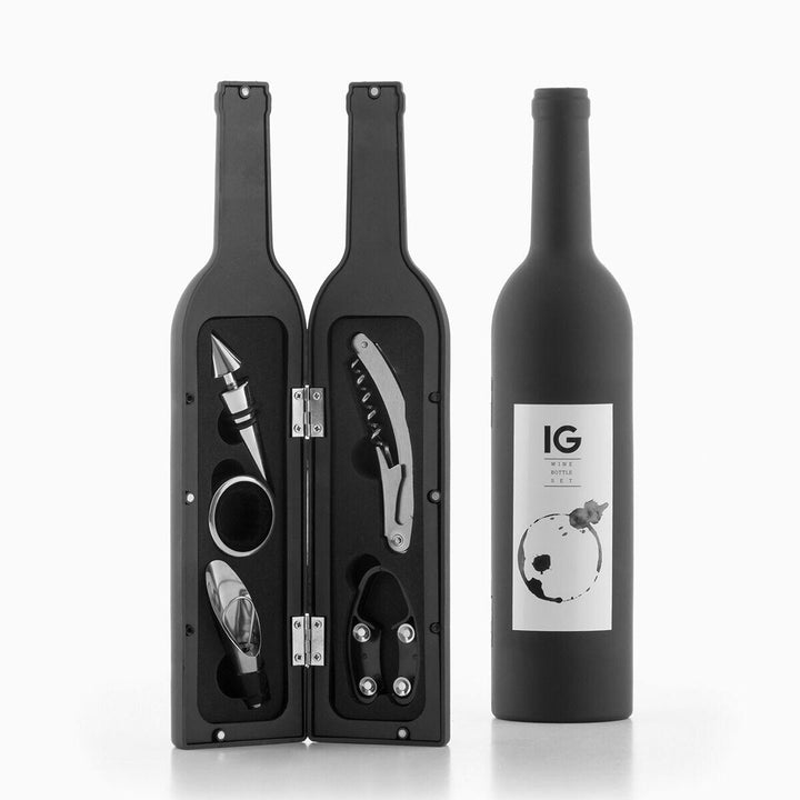 Estuche de Vino Botella 5 Piezas