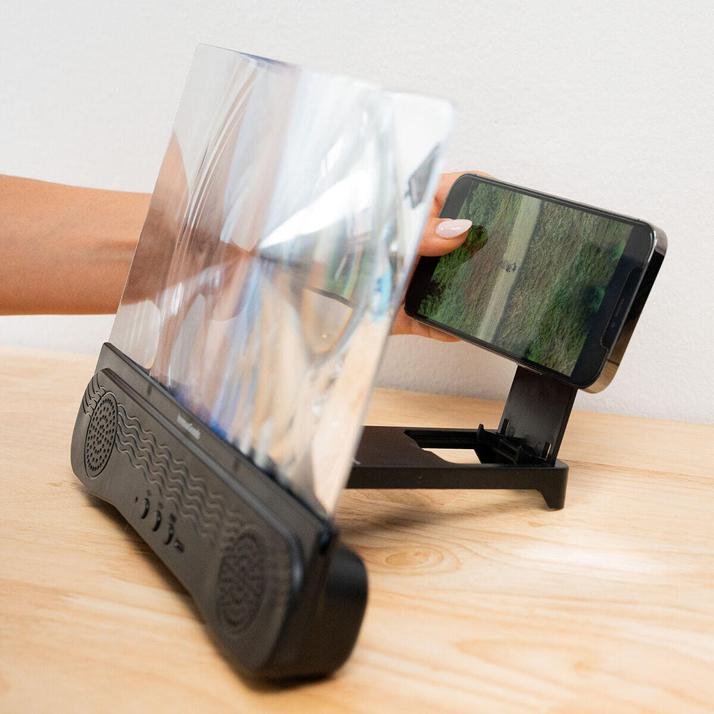 Amplía la pantalla de tu móvil y mejora el sonido para disfrutar mejor de tus vídeos y pelis, donde quieras