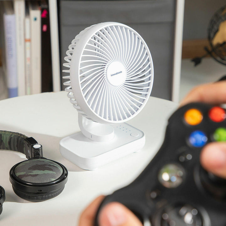 Ventilador de Escritorio Recargable Fanrec