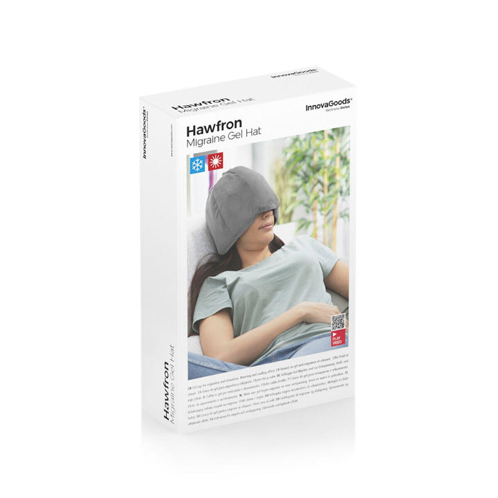 Gorro de Gel para Migrañas Hawfron Wellness Relax 💆🏽