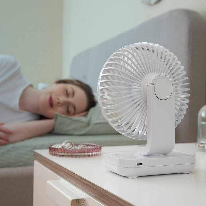 Ventilador de Escritorio Recargable Fanrec
