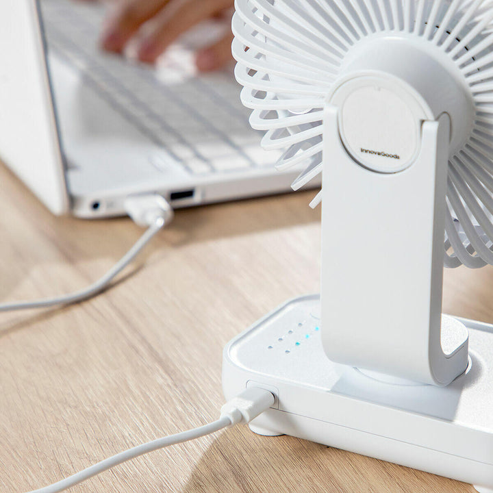 Ventilador de Escritorio Recargable Fanrec
