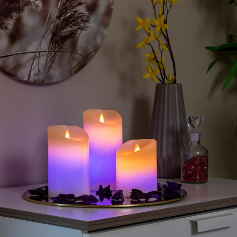Ambiente mágico y seguro con velas LED y control remoto, sin cera ni peligro