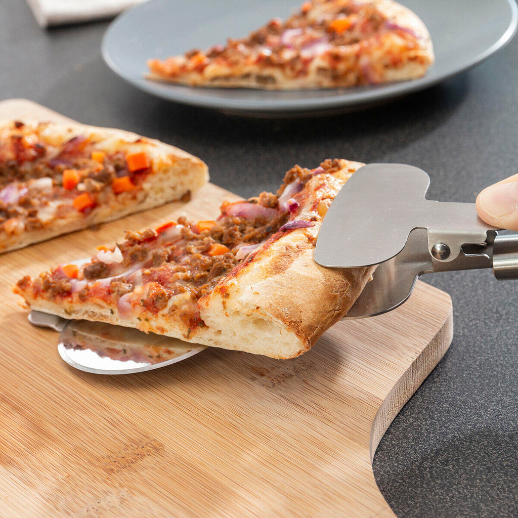 Corta, sujeta, sirve y disfruta tu pizza