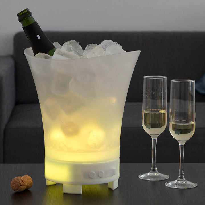 Altavoz Cubitera LED