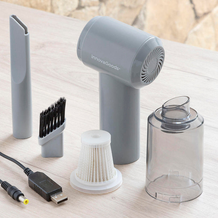 Mini Aspirador de Mano Inalámbrico Recargable Recuum