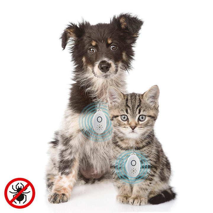 Antiparásitos por Ultrasonidos Recargable para Mascotas