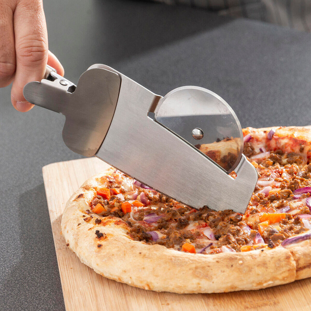 Corta, sujeta, sirve y disfruta tu pizza