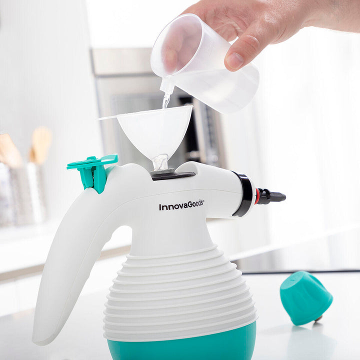 Vaporeta de Mano Multiusos con Accesorios 9 en 1