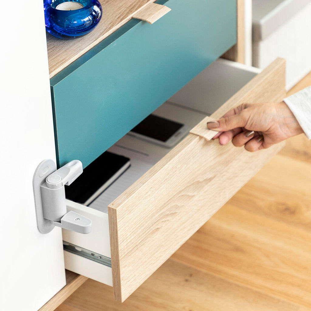 Seguridad versátil y fácil para puertas, ventanas y más