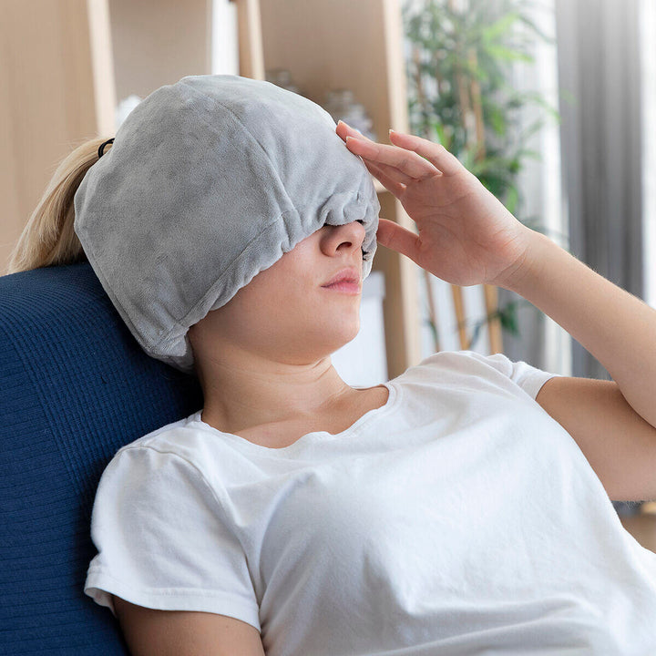 Gorro de Gel para Migrañas Hawfron Wellness Relax 💆🏽
