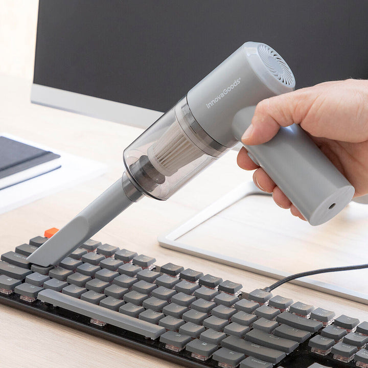Mini Aspirador de Mano Inalámbrico Recargable Recuum