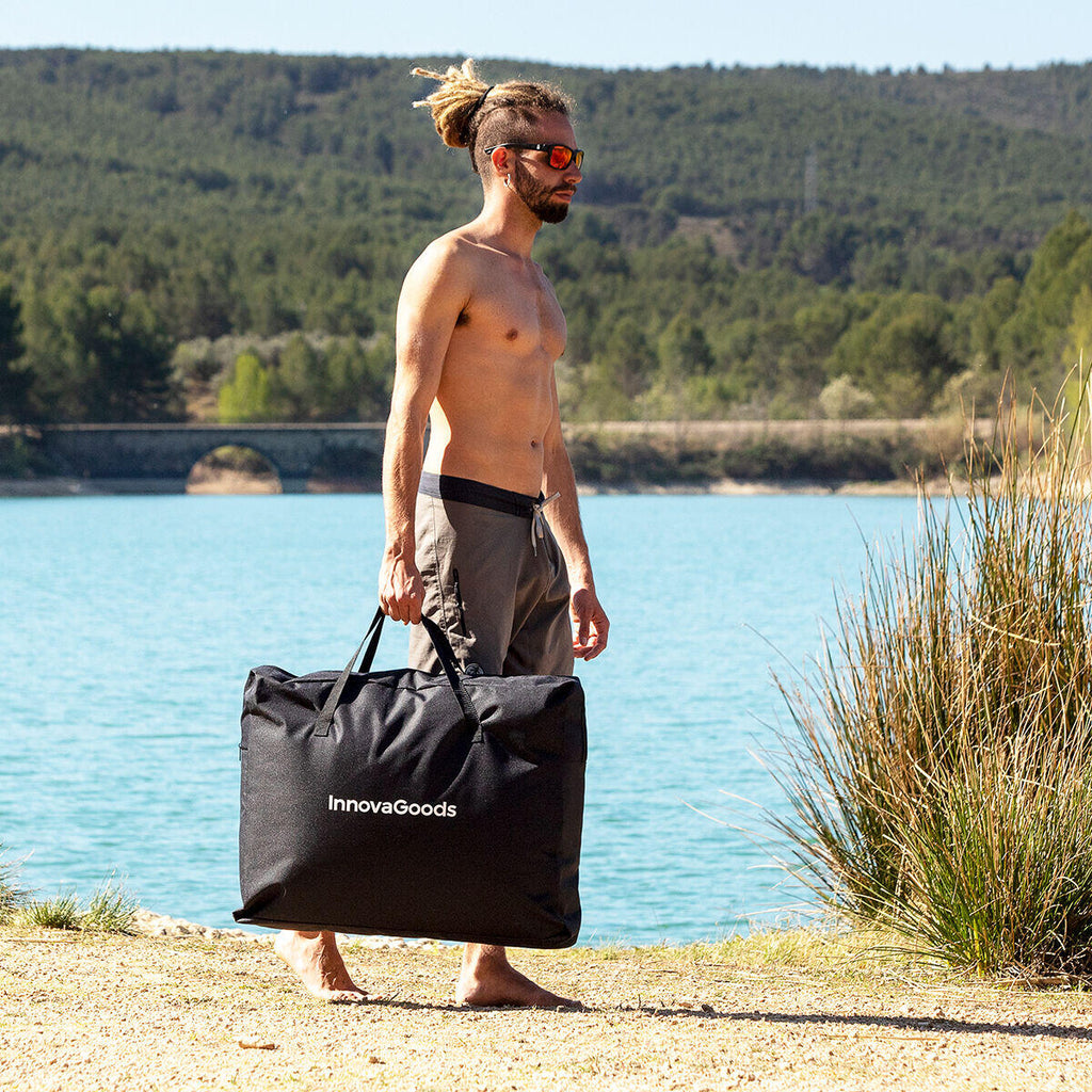 Kayak Hinchable Transparente con Accesorios Paros 312 cm 2 plazas