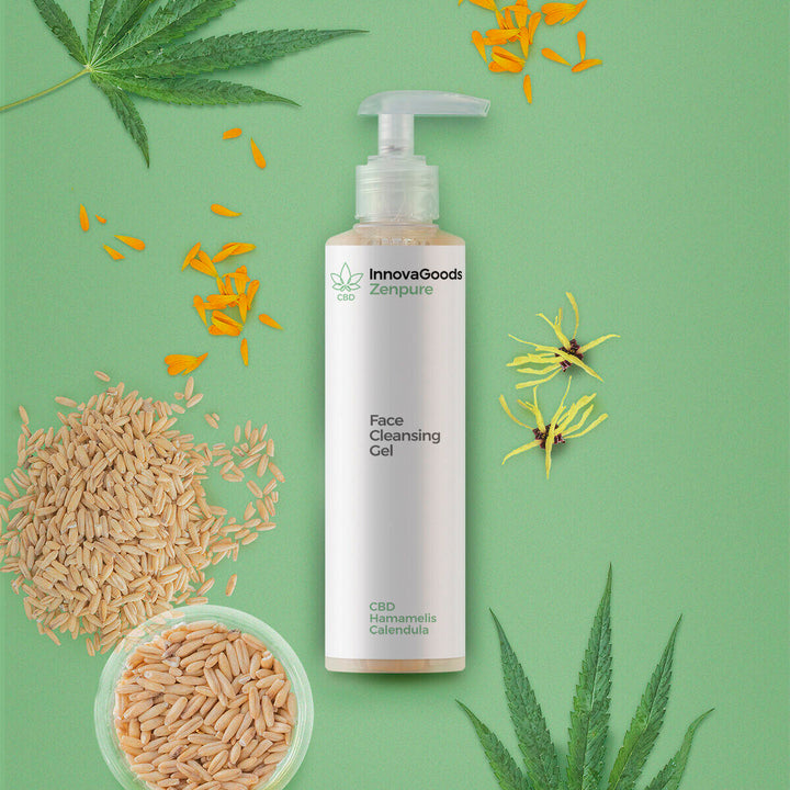 Gel Limpiador Facial CBD Zenpure 200 ml