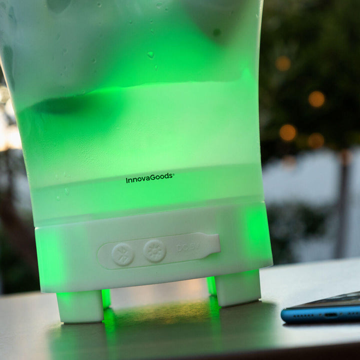 Altavoz Cubitera LED