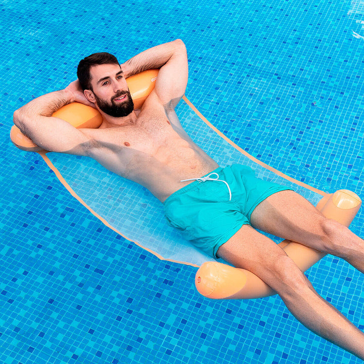 Hamaca de Agua Flotante Individual para Piscina Pulok